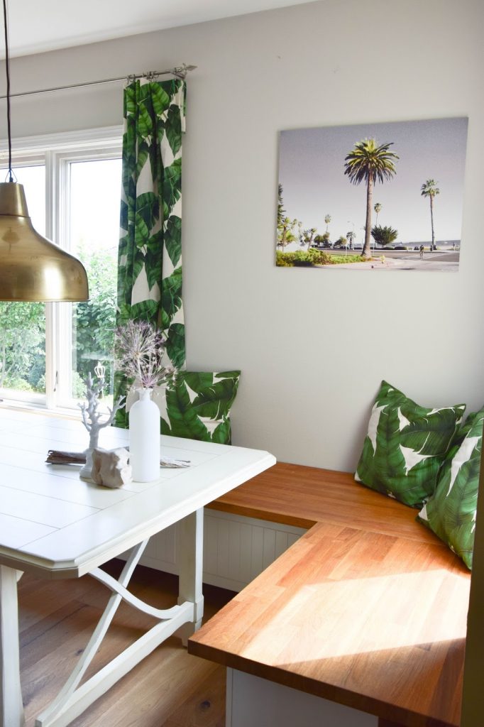 Wanddeko für das Esszimmer: Sommer, Palmen und Tropical Feeling - Santa Barbara