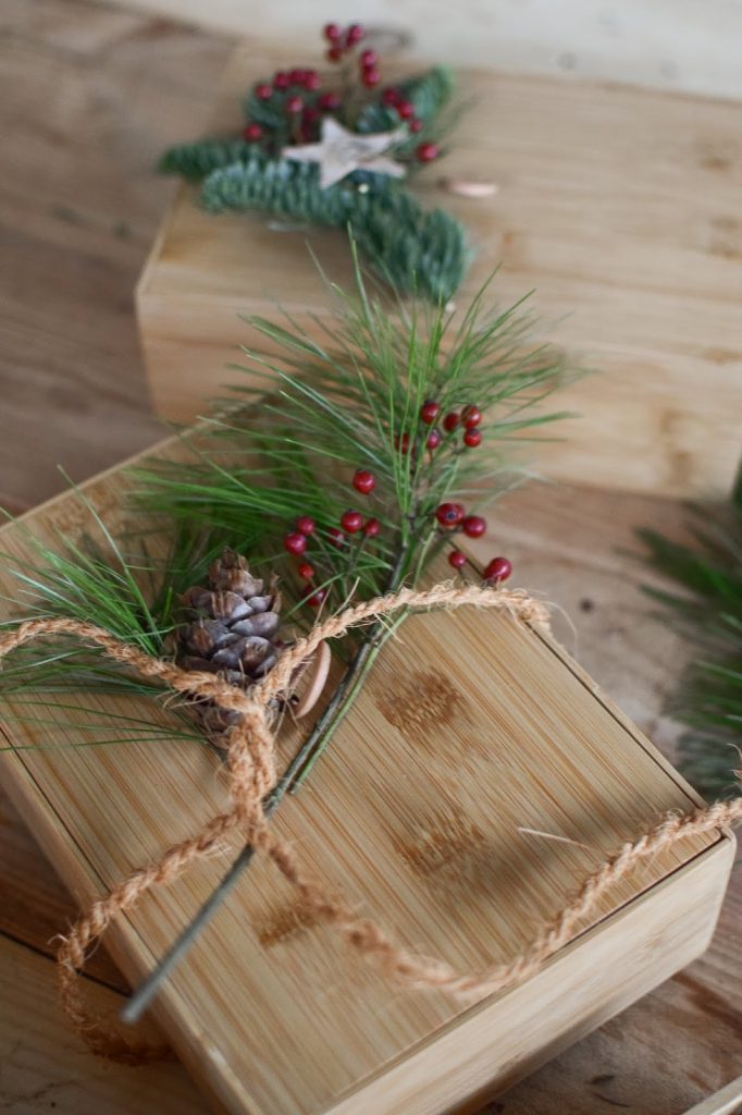 Natürlich verpacken Geschenke Geschenkideen Geschenkverpackung aus Holz Terra kreativ natürliche Verpackung