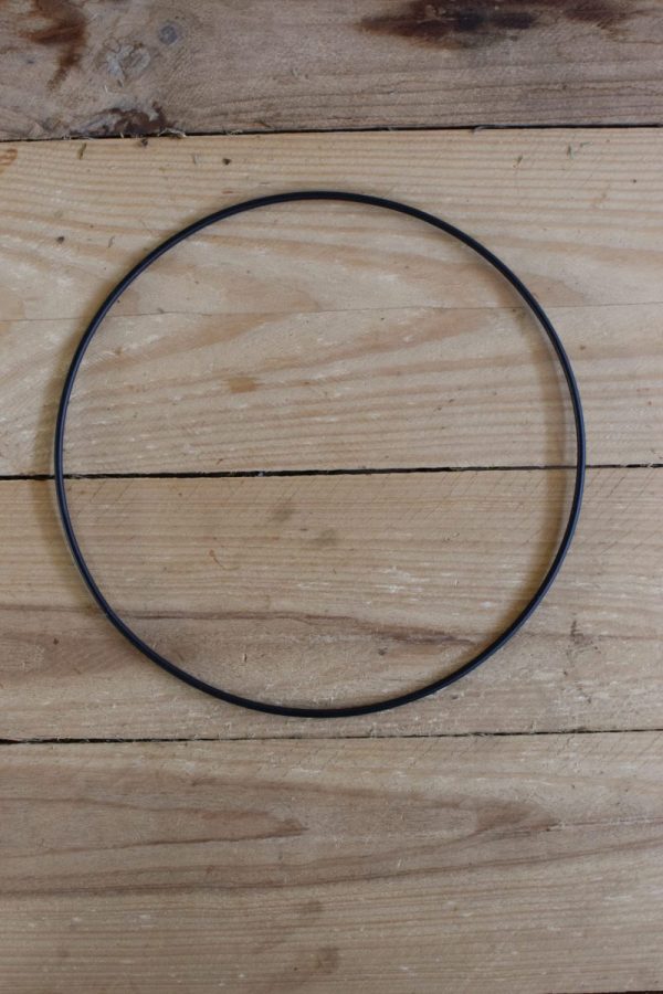 Metallring für Loopkränze. Perfekt für deine DIY Kränze Kranz Loop Kranzbinden selbermachen Metall schwarz