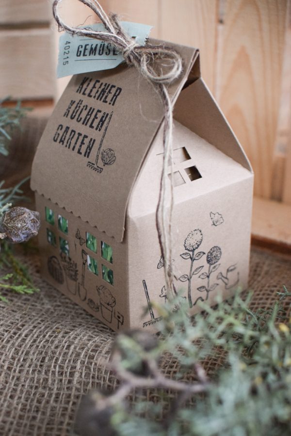 Geschenkidee für Gärtner Küchen Küchengarten Geschenkbox Geschenk im Mrs Greenery Shop bestellen