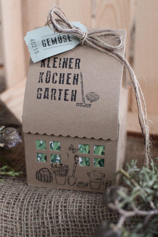 Geschenkidee für Gärtner Küchen Küchengarten Geschenkbox Geschenk im Mrs Greenery Shop bestellen