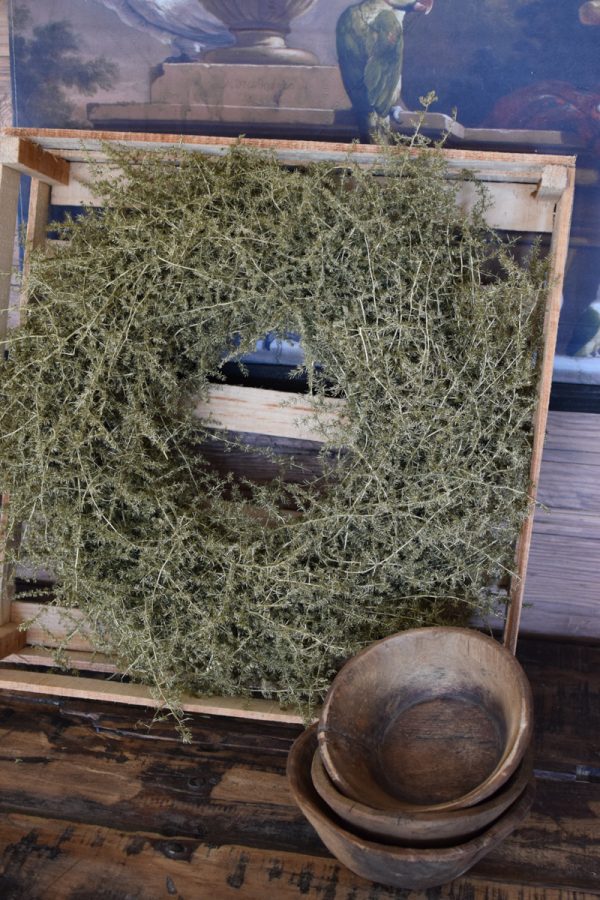 Asparagus Kranz gewachst 50 cm Kranz Fertigkranz gebunden im Mrs Greenery Shop bestellen