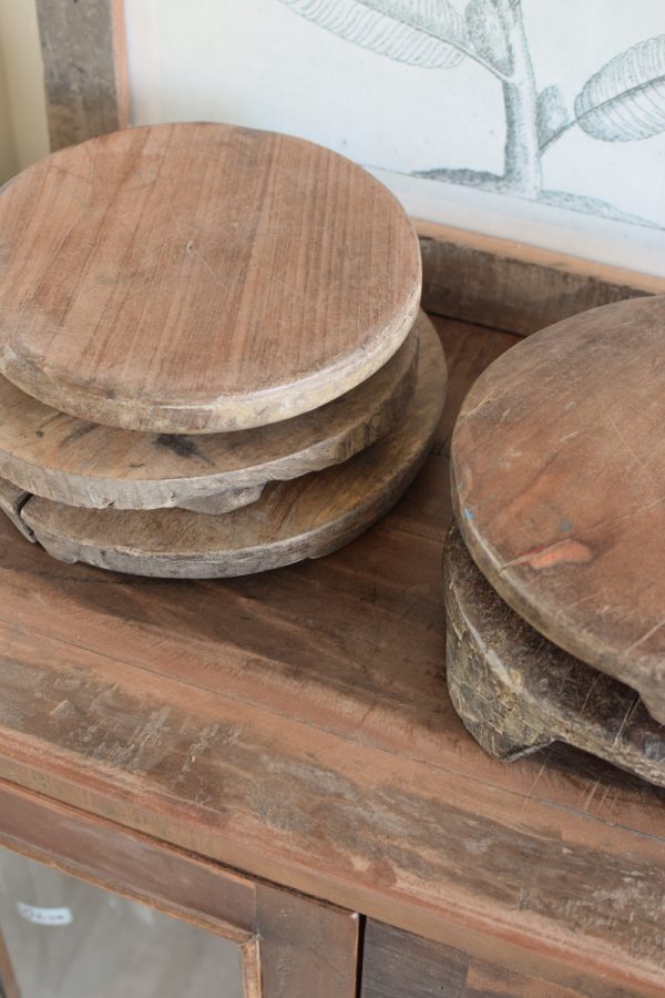 Antike Holz-Untersetzer Untersetzer antikholz altholz für Küche und Pflanzen Deko für die Landhausküche jetzt im Mrs Greenery Shop bestellen kaufen