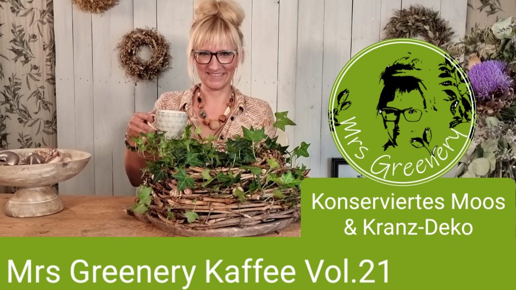 DIY Video Mrs Greenery Kaffee Deko für Herbst und Sommer