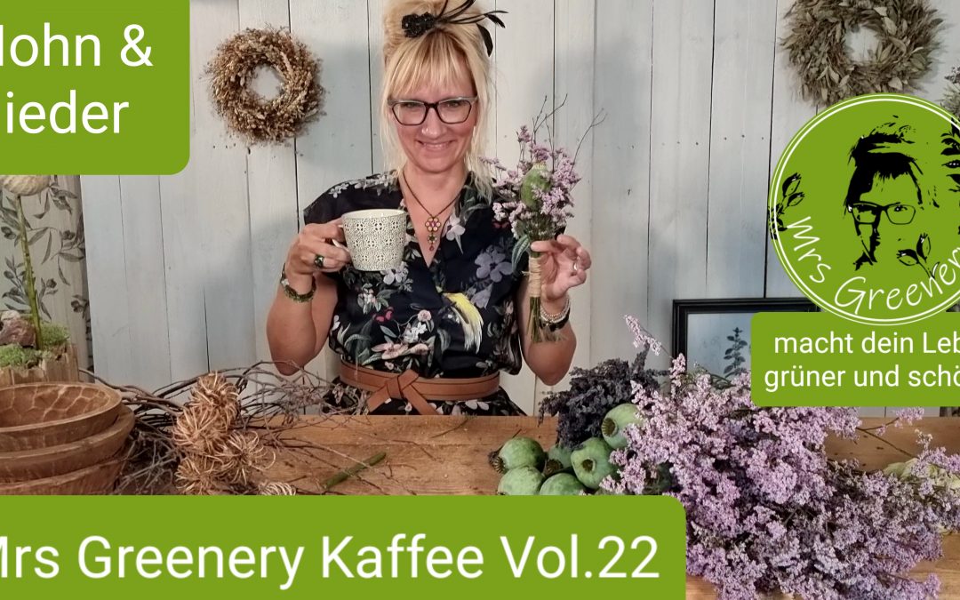 DIY Video Mrs Greenery Kaffee Deko für Herbst und Sommer