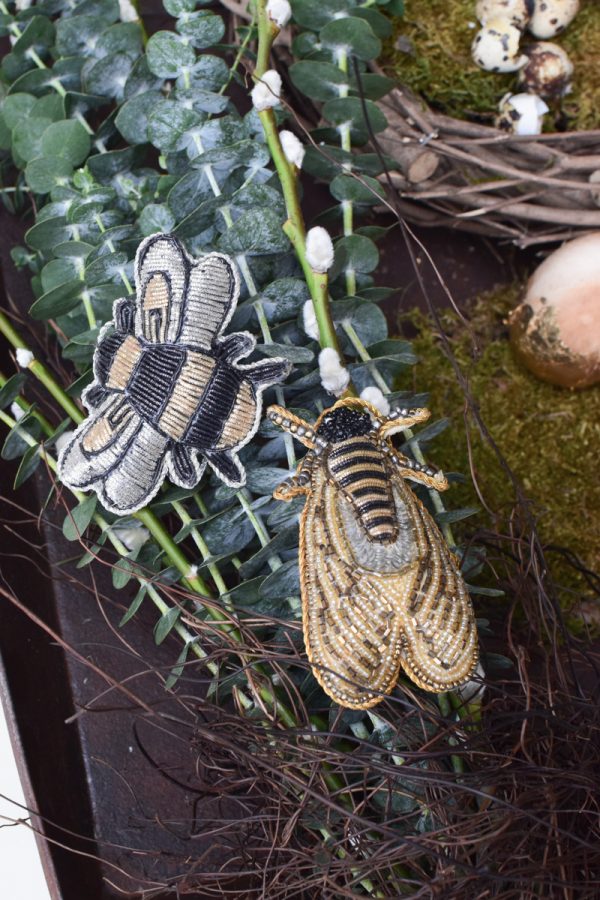 Perlenhänger Anhänger Biene Hummel Wespe Deko dekoidee im Mrs Greenery Shop bestellen kaufen