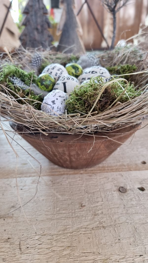 osternest osterdeko ostern fertig dekoriert deko dekoidee nest im mrs greenery shop bestellen kaufen