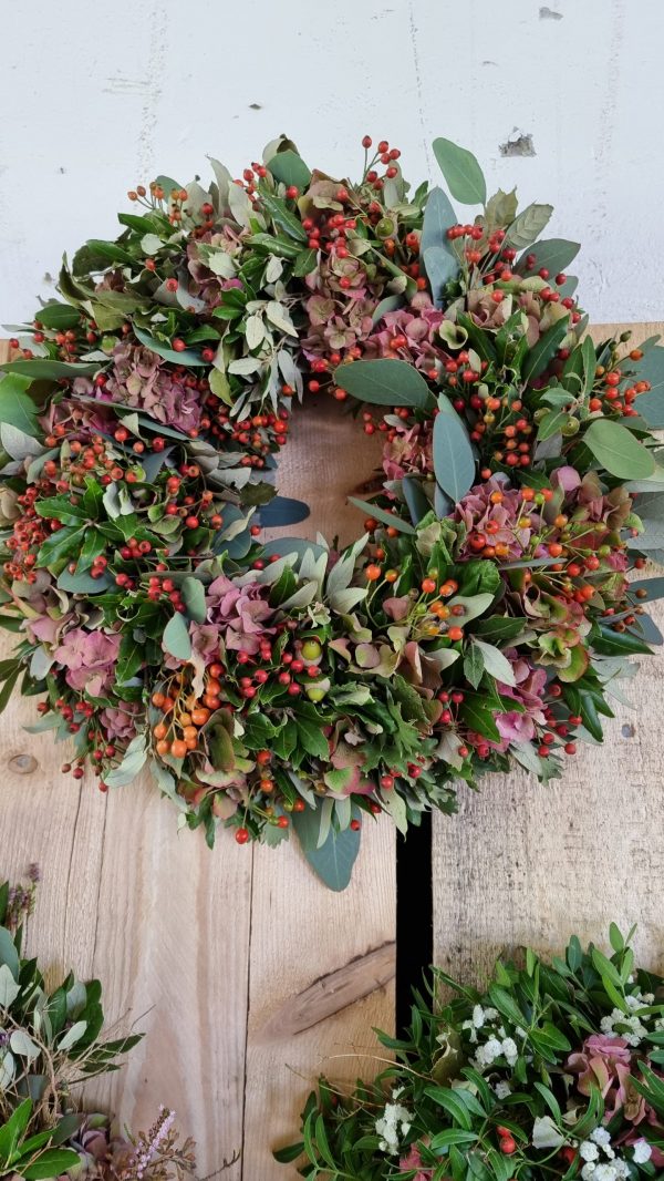 Workshop KRANZBINDEN KRANZ Kräenze binden kurs im mrs greenery Shop bestellen kaufen anmelden bad saulgau