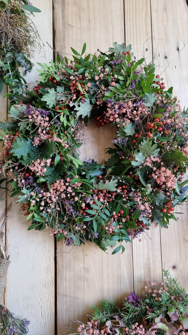 Workshop KRANZBINDEN KRANZ Kräenze binden kurs im mrs greenery Shop bestellen kaufen anmelden bad saulgau