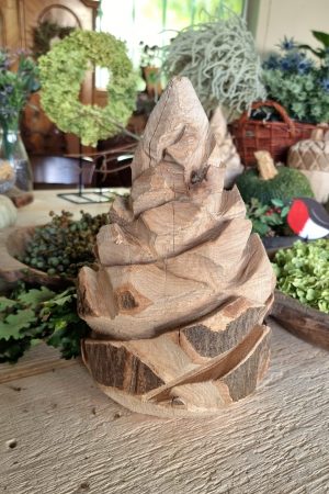 Zapfen aus Holz HOlzzapfen Weihnachtsdeko holzdeko naturdeko im mrs greenery shop bestellen kaufen