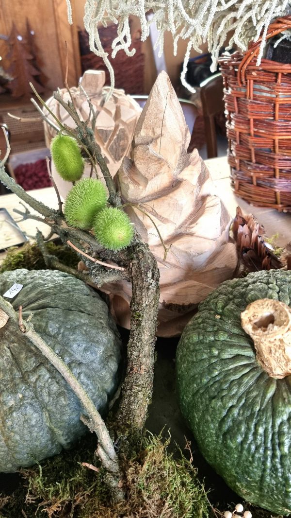 Zapfen aus Holz HOlzzapfen Weihnachtsdeko holzdeko naturdeko im mrs greenery shop bestellen kaufen
