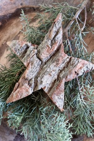 Stern Holzstern Weihnachtsstern Holzdeko dekostern Winterdeko