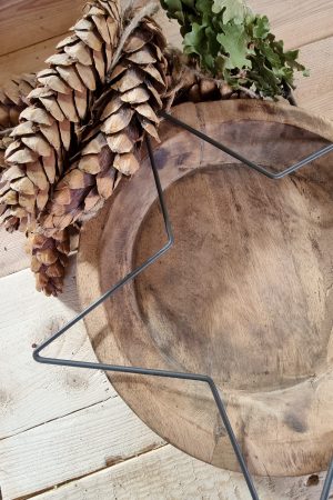 Metallstern Stern Loop Dekostern Sterne zum Aufhängen Kreativ Weihnachtsdeko Dekoidee Weihnachten natürlich dekorieren im Mrs Greenery Shop bestellen