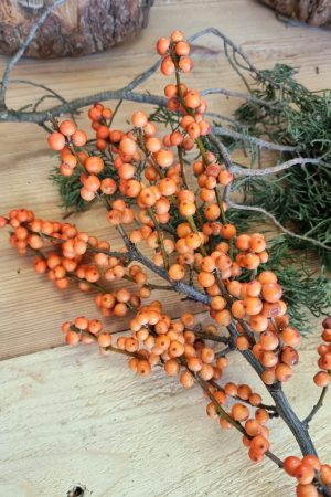 ilex beeren orange winterdeko weihnachtsdeko im mrs greenery shop bestellen kaufen