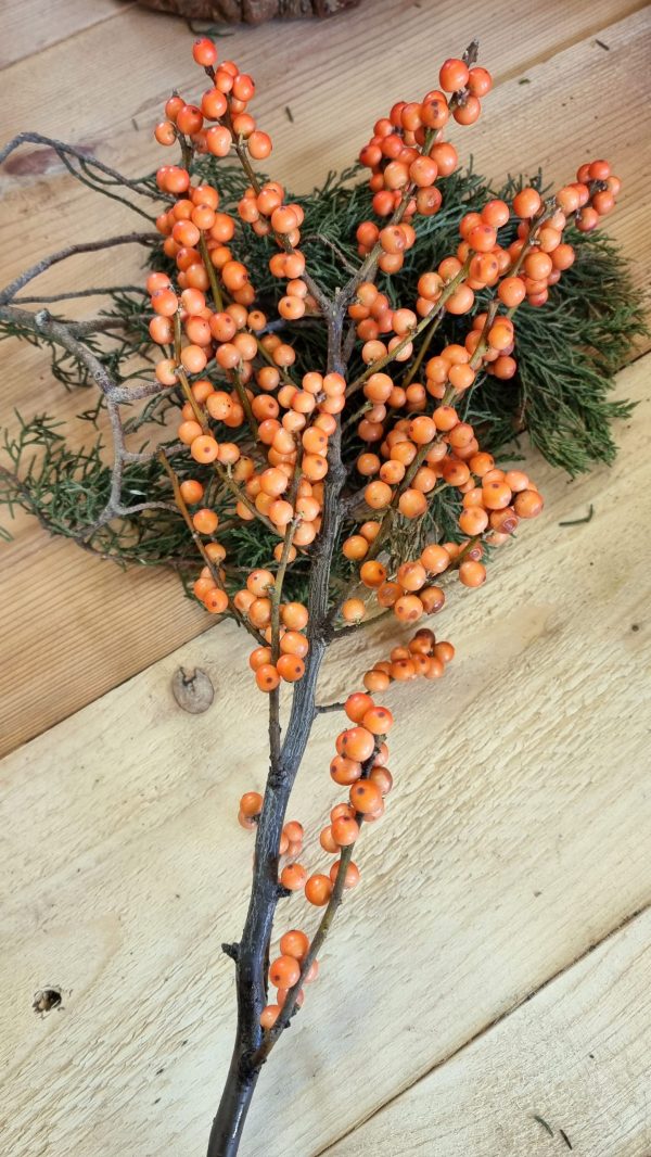 ilex beeren orange winterdeko weihnachtsdeko im mrs greenery shop bestellen kaufen