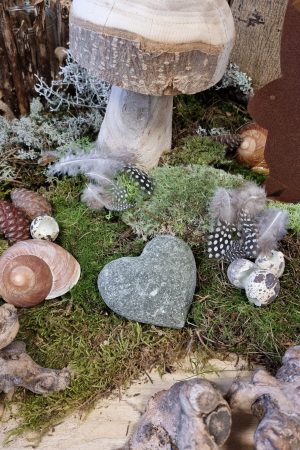 Steinherz Herz aus Stein Deko Dekoidee kreativsein im Mrs Greenery Shop bestellen kaufen