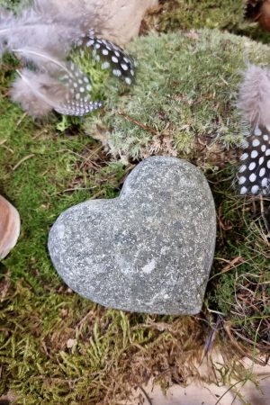 Steinherz Herz aus Stein Deko Dekoidee kreativsein im Mrs Greenery Shop bestellen kaufen