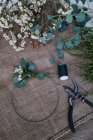 wellenring kranzbinden loop drahtring drahtkranz kreativsein kranzbinden kranz kränze im mrs greenery shop bestellen kaufen