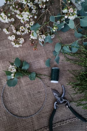 wellenring kranzbinden loop drahtring drahtkranz kreativsein kranzbinden kranz kränze im mrs greenery shop bestellen kaufen