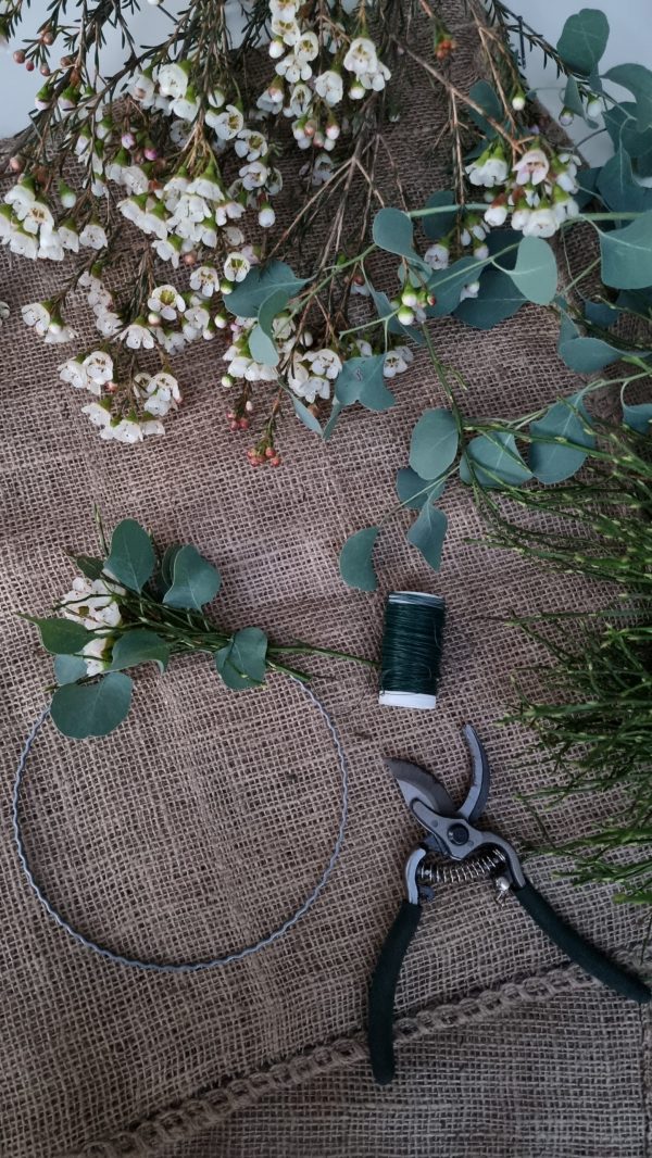 wellenring kranzbinden loop drahtring drahtkranz kreativsein kranzbinden kranz kränze im mrs greenery shop bestellen kaufen