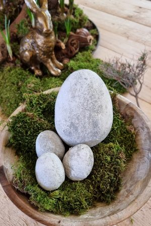 ei aus stein. steiei stein-ei osterdeko naturdeko ostern eierdeko im mrs greenery shop bestellen kaufen