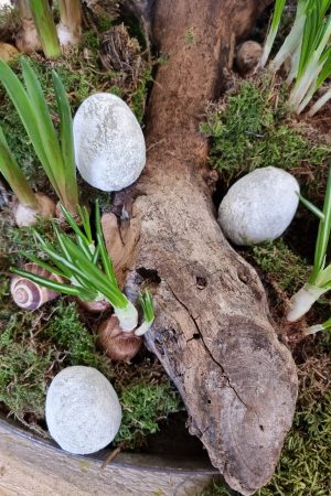 ei aus stein. steiei stein-ei osterdeko naturdeko ostern eierdeko im mrs greenery shop bestellen kaufen
