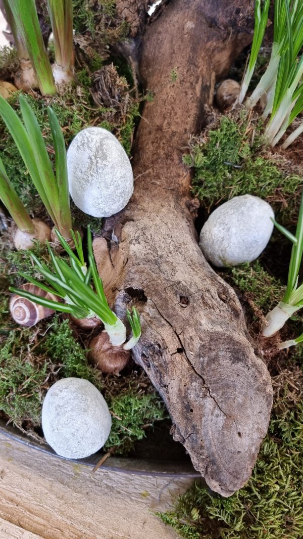 ei aus stein. steiei stein-ei osterdeko naturdeko ostern eierdeko im mrs greenery shop bestellen kaufen