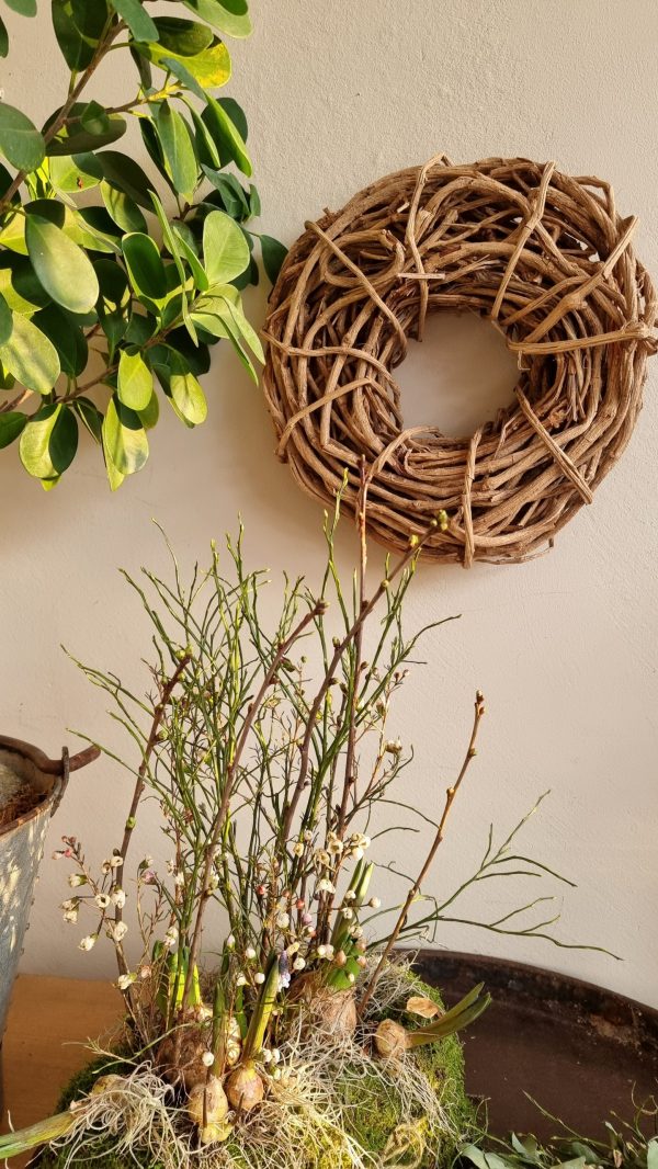 Kranz Kränze wild Holzkranz Rebenkranz Zweige Wanddeko Dekokranz Kränze Herbstdeko Winterdeko im Mrs Greenery Shop bestellen kaufen