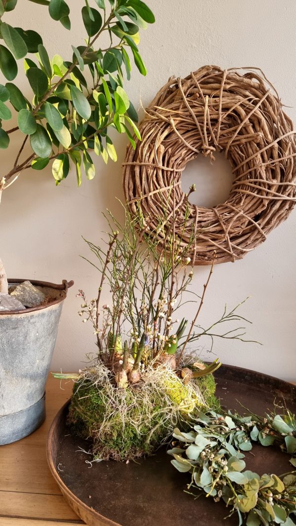 Kranz Kränze wild Holzkranz Rebenkranz Zweige Wanddeko Dekokranz Kränze Herbstdeko Winterdeko im Mrs Greenery Shop bestellen kaufen