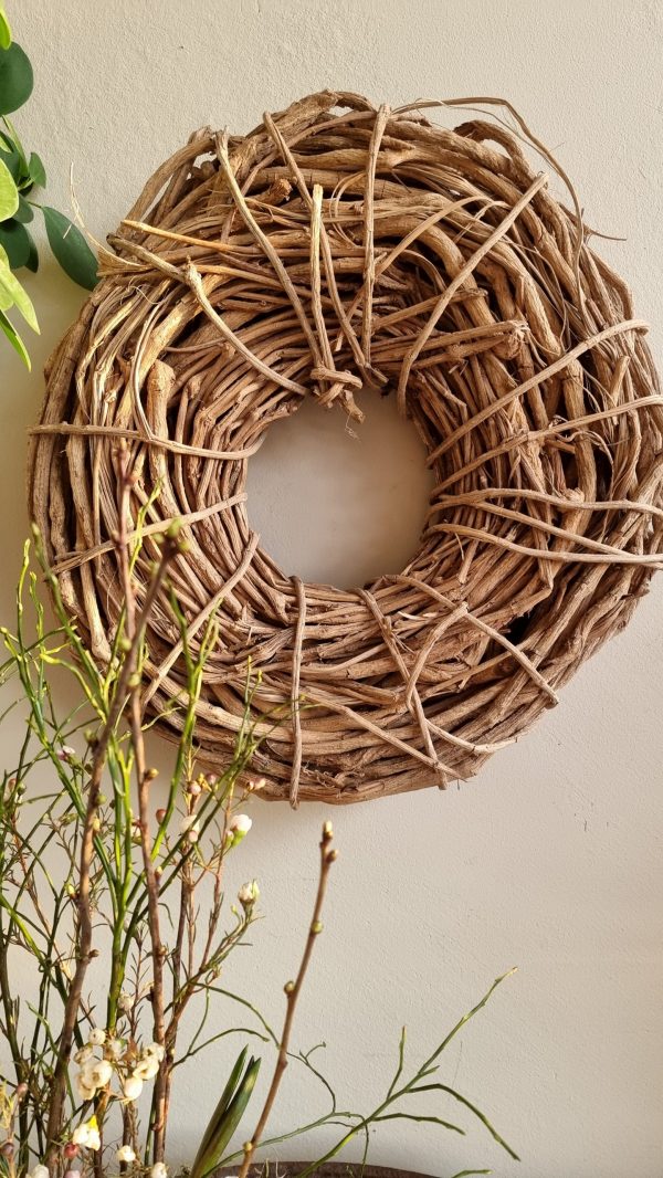 Kranz Kränze wild Holzkranz Rebenkranz Zweige Wanddeko Dekokranz Kränze Herbstdeko Winterdeko im Mrs Greenery Shop bestellen kaufen