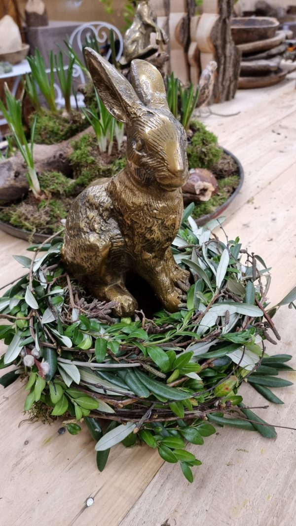 kreativ-set selbermachen frühlingsnest frühlingsdeko osterdeko naturdeko kranz im mrs greenery shop bestellen kaufen