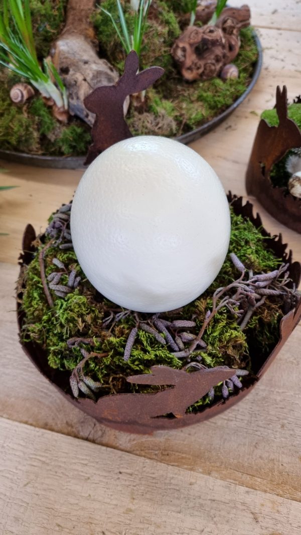 Hasenteller Hasentablett Osterdeko Hasendeko Osterhase Tischdeko Rostdeko Dekoidee Ostern im Mrs Greenery Shop bestellen kaufen