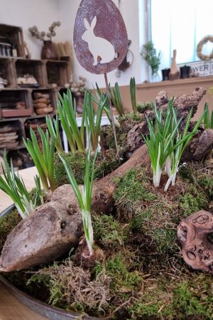 Osterdeko Hasendeko Hasenstecker Stecker Osterhase Rostdeko Dekoidee Ostern im Mrs Greenery Shop bestellen kaufen
