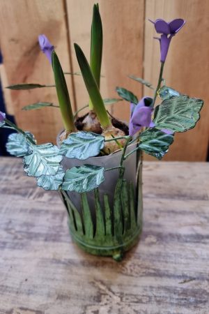 windlicht blumen metalldeko blumenvase metallvase frühlingsdeko im Mrs Greenery Shop bestellen kaufen