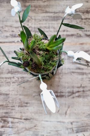 windlicht blumen metalldeko blumenvase metallvase frühlingsdeko im Mrs Greenery Shop bestellen kaufen