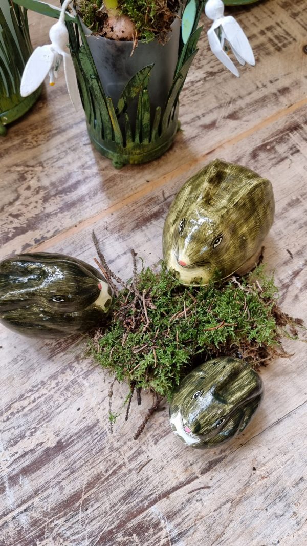 hasen ostergeschenk geschenkidee hasendeko osterdeko häschen im mrs greenery shop bestellen kaufen