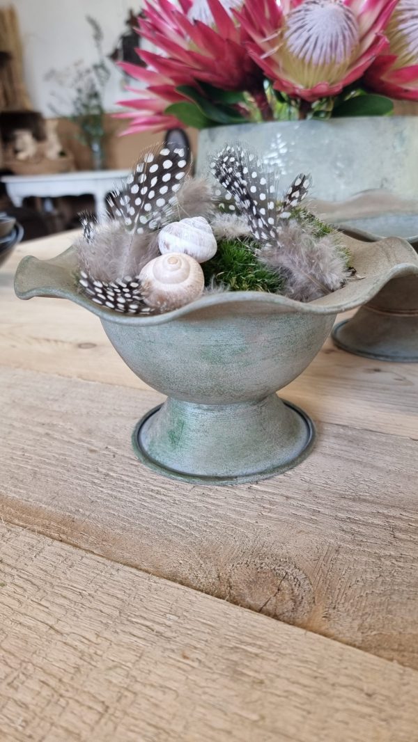 Metallpokal Pokal Pflanztopf Deko Pflanztopf Tischdeko Dekoidee im Mrs Greenery Shop bestellen kaufen