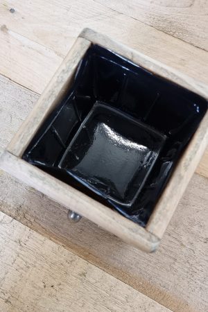 Dekokiste Holzdeko Pflanztopf Deko Tischdeko Dekoidee im Mrs Greenery Shop bestellen kaufen
