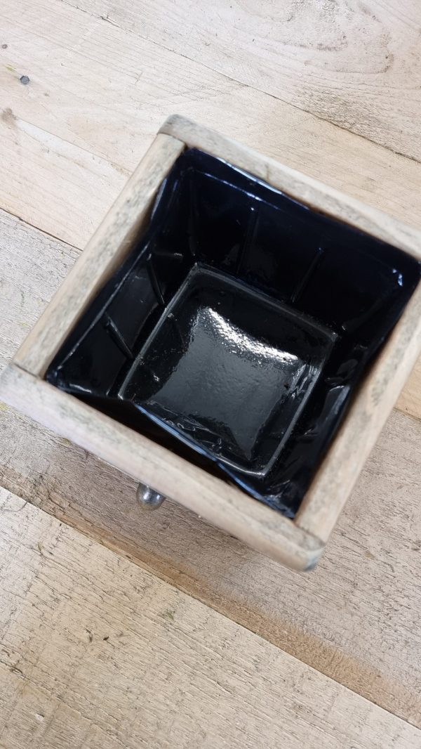 Dekokiste Holzdeko Pflanztopf Deko Tischdeko Dekoidee im Mrs Greenery Shop bestellen kaufen