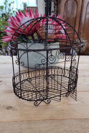 Pavillon Gartenhaus Drahtdeko Metalldeko Dekoidee im Mrs Greenery Shop bestellen kaufen