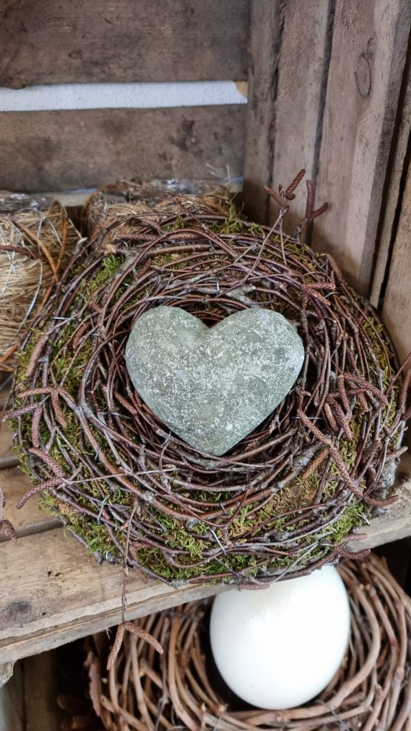 Herz Steinherz Steindeko Dekoidee im Mrs Greenery Shop bestellen kaufen