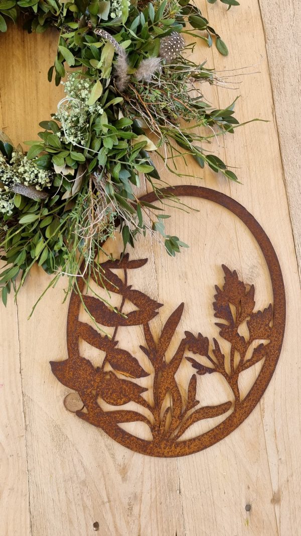 Rostdeko Metalldeko Wanddeko Dekoidee im Mrs Greenery Shop bestellen kaufen