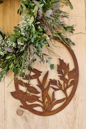 Rostdeko Metalldeko Wanddeko Dekoidee im Mrs Greenery Shop bestellen kaufen