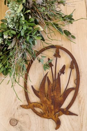 Rostdeko Metalldeko Wanddeko Dekoidee im Mrs Greenery Shop bestellen kaufen