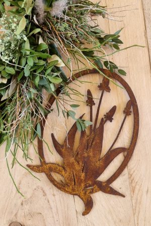 Rostdeko Metalldeko Wanddeko Dekoidee im Mrs Greenery Shop bestellen kaufen