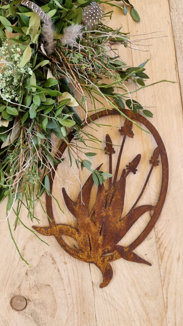 Rostdeko Metalldeko Wanddeko Dekoidee im Mrs Greenery Shop bestellen kaufen