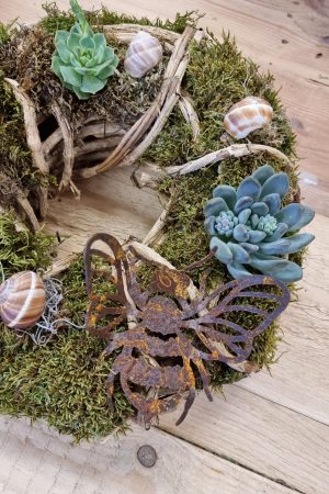 rostdeko rost metalldeko libelle schmetterling biene deko im mrs greenery shop bestellen kaufen