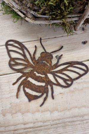 rostdeko rost metalldeko libelle schmetterling biene deko im mrs greenery shop bestellen kaufen
