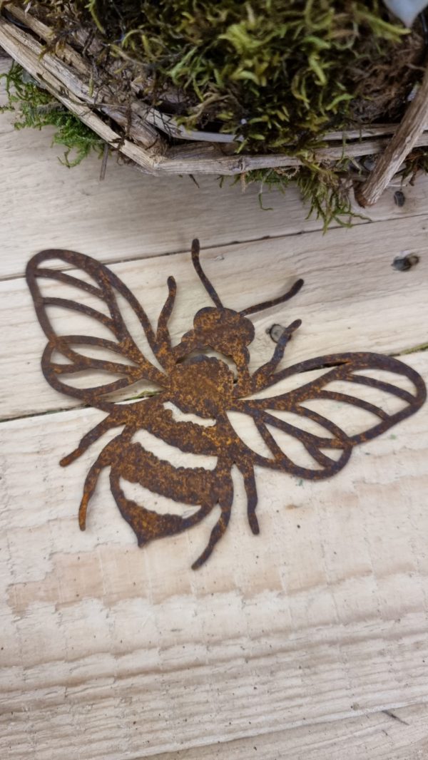 rostdeko rost metalldeko libelle schmetterling biene deko im mrs greenery shop bestellen kaufen