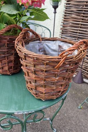 korb übertopf weide rattan dekotopf im mrs greenery shop bestellen kaufen